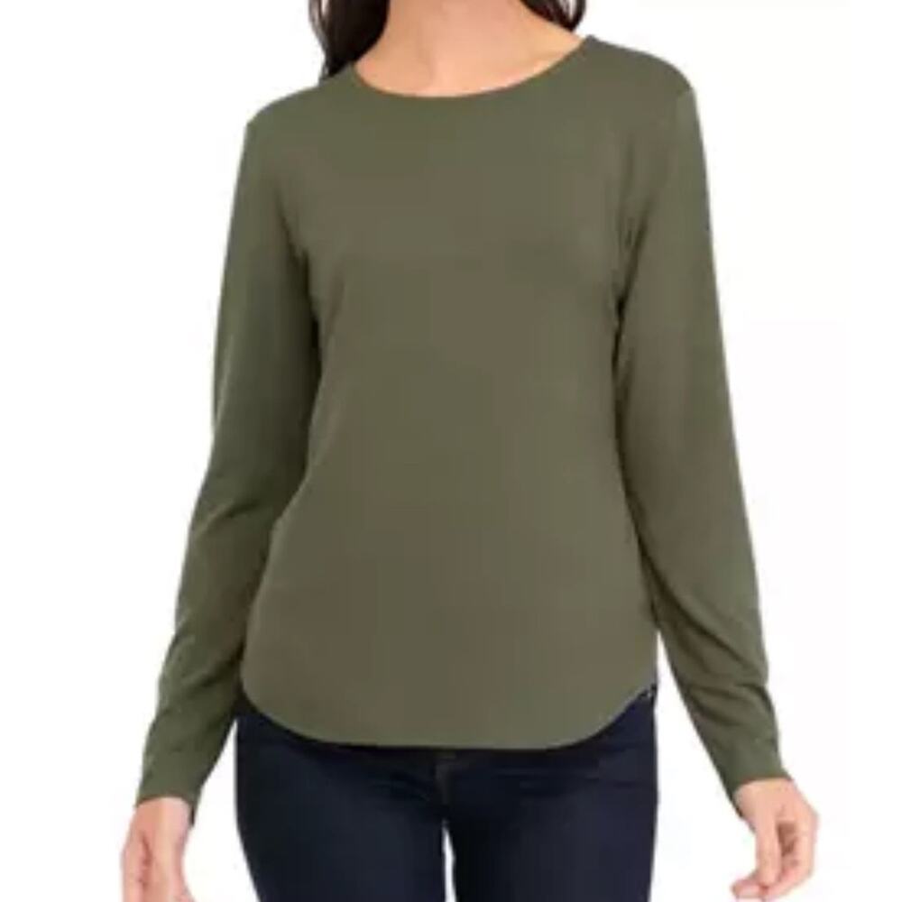 Cupio Women's Long Sleeve T-Shirt - Tuscan Green Size S